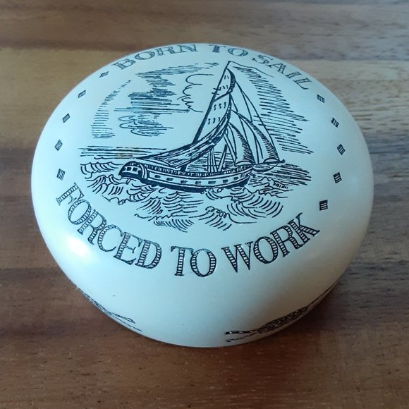 Nautical-themed sailor humorous paperweight - Picture 2 of 8